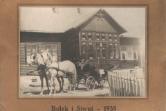 Zaprzęg przy dworze, 1938 r.