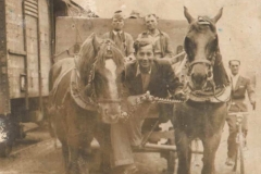 Rozwożenie chleba, 1920 r.
