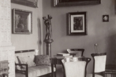 Wnętrze dworu, 1936 r.