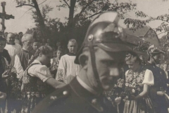 Uroczystość poświęcenia kamienia węgielnego 26 IX 1948 r.
