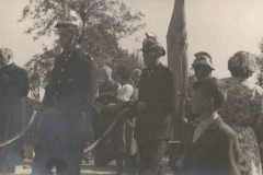 Uroczystość poświęcenia kamienia węgielnego 26 IX 1948 r.