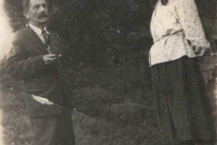 Kacper Maryon z żoną 1955 r.