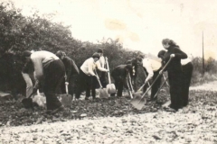 Budowa drogi 1967-68 r.