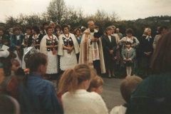 3 V 1991 r.Procesja z obrazem Matki Bożej Kalwaryjskiej